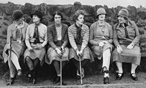 Golf Collection: Golfers at the Redan, North Berwick