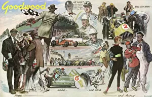 Stirling Moss Photographic Print Collection: Goodwood by Emmwood