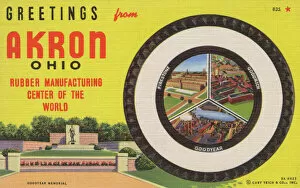 Centre Collection: Greetings from Akron, Ohio, USA