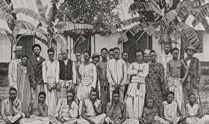 Morton Collection: Group of indigenous Cabindas and Loangos