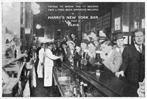 Glass Collection: Harrys New York bar in Paris