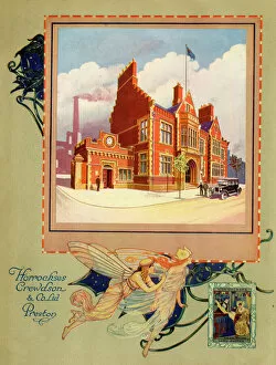 Industrial Canvas Print Collection: Horrockses, Crewdson & Co Ltd, Preston, Lancashire