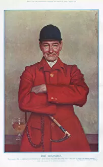 Fine Art Photo Mug Collection: The Huntsman, painting by W Smithson Broadhead