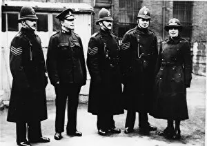 Policemen Collection: Inspector Alice B Clayden and her brothers, London