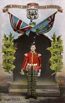Related Images Canvas Print Collection: Kings Own Scottish Borderers