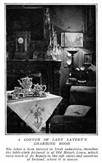 Rooms Collection: Lady Laverys sitting room