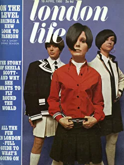 Stylish Collection: London Life cover - On the Level - 1960s fashions