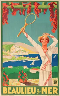 Happy Collection: Poster, Beaulieu sur Mer, French Riviera