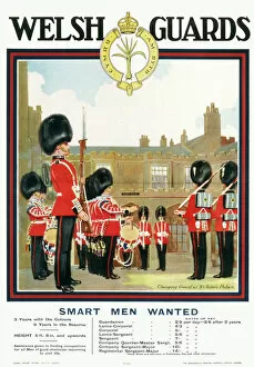 Ceremony Collection: Poster for Welsh Guards