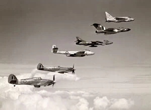 Spitfire Metal Print Collection: Prior to Coltishalls At Home day