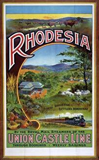 Related Images Collection: Rhodesia poster