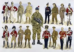 Soldiers Canvas Print Collection: Royal Regiment of Fusiliers