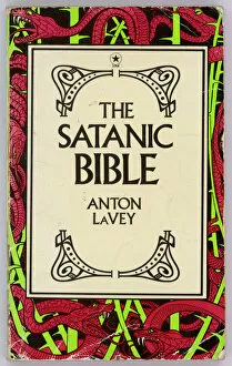 Pop art Framed Print Collection: The Satanic Bible