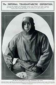Antarctic Expedition Canvas Print Collection: Sir Ernest Henry Shackleton, polar explorer