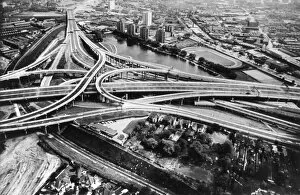 Aerial Views Jigsaw Puzzle Collection: Spaghetti Junction