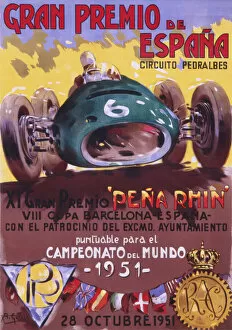 Racing Collection: Spanish Grand Prix poster