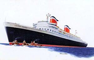 Oceanic Oceanic Collection: SS United States - United States Line - Transatlantic liner