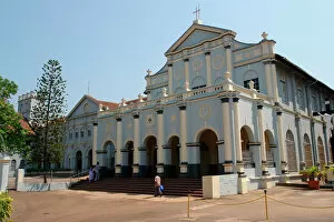 Colleges Pillow Collection: St Aloysius College Chapel, Mangalore, India