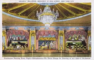 Broadway Collection: A view of Arcadia Ballroom, New York