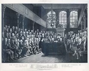 Government Collection: William Pitt the Younger addressing Parliament