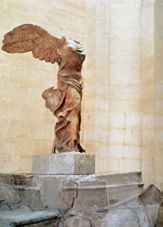 Sculptures Fine Art Print Collection: Winged Victory of Samothrace or Nike of Samothrace