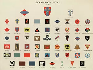 Armed Collection: WW2 Poster -- Formation Signs