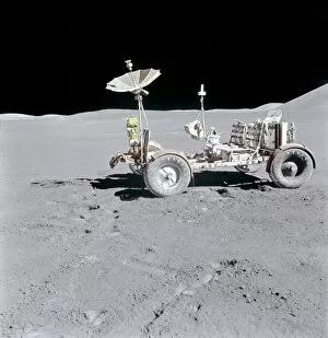 The Moon Photo Mug Collection: Lunar Roving Vehicle
