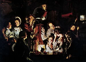 Fine Art Collection: The Airpump by Joseph Wright
