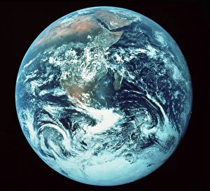 Africa Collection: Apollo 17 photograph of whole earth