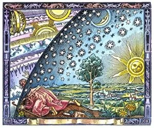 Related Images Mouse Mat Collection: Celestial mechanics, medieval artwork