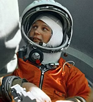 Related Images Metal Print Collection: Cosmonaut Valentina Tereshkova, 1963