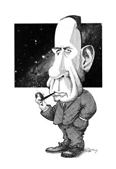 Cosmological Collection: Edwin Hubble, US astronomer C008 / 8831