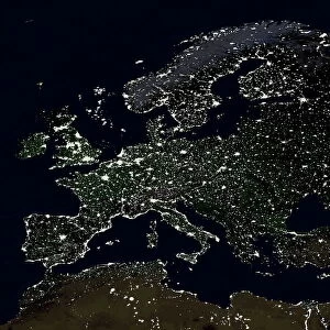 Cities Collection: Europe at night
