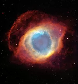The Moon Mouse Mat Collection: Helix nebula, HST image