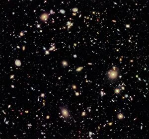 Galaxies Cushion Collection: Hubble Ultra Deep Field 2012