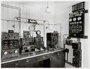History Metal Print Collection: Marconi radio apparatus