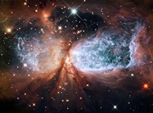 Hubble Space Telescope Collection: Nebula Sh 2-106, HST image