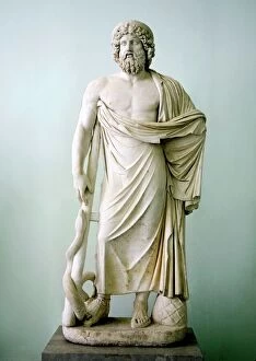Sculpture Collection: Roman statue of Asclepius