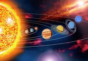 Orbits Collection: Solar system planets