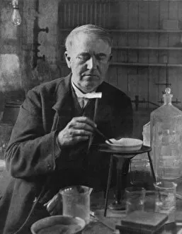 New York Public Library Collection: Thomas Edison, US inventor