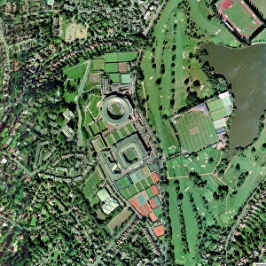 Architecture Collection: Wimbledon tennis complex, UK