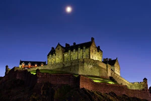 Edinburgh Collection: Scotland, Edinburgh, Edinburgh Castle. Edinburgh Castle is built upon the remains of an extinct