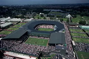 Related Images Fine Art Print Collection: Aerial view of Wimbledon, England, United Kingdom, Europe
