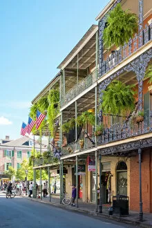 New Orleans Collection: Balconies on Royal Street, French Quarter, New Orleans, Louisiana, United States of America