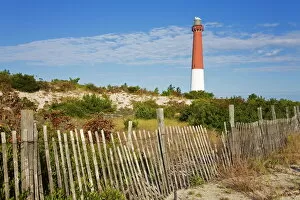 Coast Line Collection: Barnegat Lighthouse in Ocean County, New Jersey, United States of America, North America