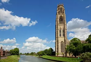 Towns Collection: The Boston Stump, St. Bartolphs church, Wormgate, Boston, Lincolnshire