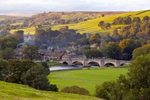 Villages Pillow Collection: Burnsall, Yorkshire Dales National Park, Yorkshire, England, United Kingdom, Europe