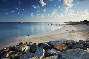 Related Images Greetings Card Collection: Busselton Beach at dawn, Western Australia, Australia, Pacific