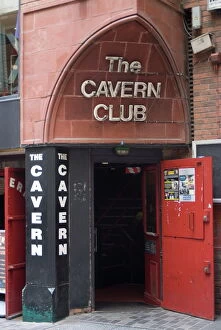 Club Collection: The Cavern Club, Matthew Street, Liverpool, Merseyside, England, United Kingdom, Europe
