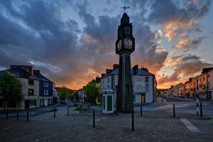 Cloudy Collection: The Clock, Westport, County Mayo, Connacht, Republic of Ireland, Europe